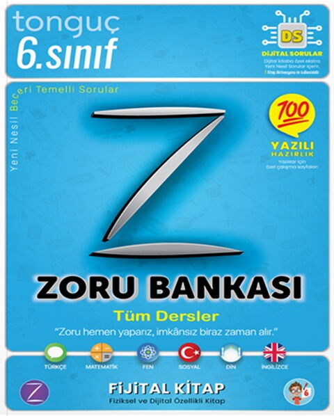Tonguç Akademi 6. Sınıf Tüm Dersler Zoru Bankası