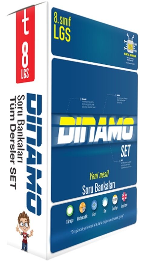 Tonguç Akademi 8. Sınıf Dinamo Tüm Dersler Soru Bankası Set