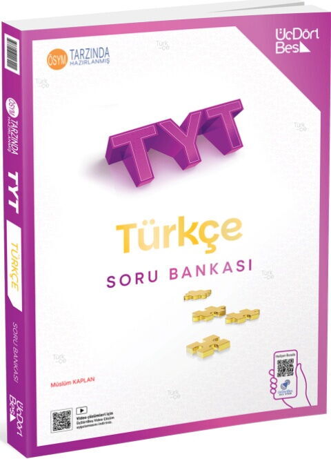 ÜçDörtBeş Yayınları TYT Türkçe Soru Bankası