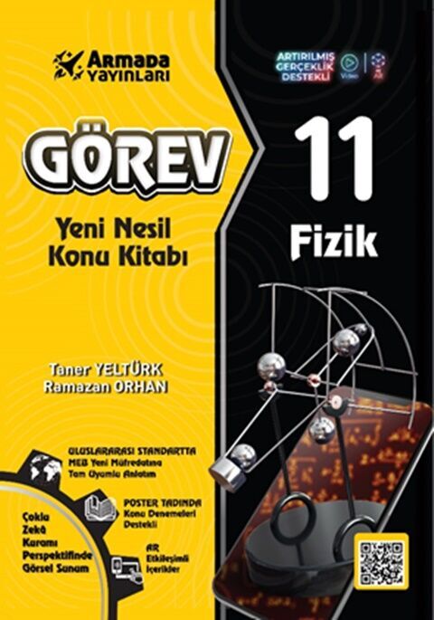 Armada Yayınları 11. Sınıf Görev Fizik Yeni Nesil Konu Kitabı