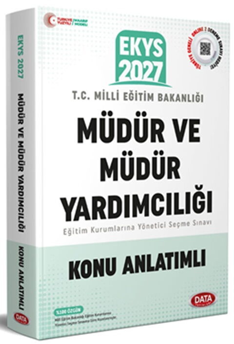 Data Yayınları 2027 Milli Eğitim Bakanlığı EKYS Müdür ve Müdür Yardımcılığı Konu Anlatımlı