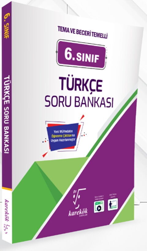 Karekök Yayınları 6. Sınıf Türkçe Soru Bankası