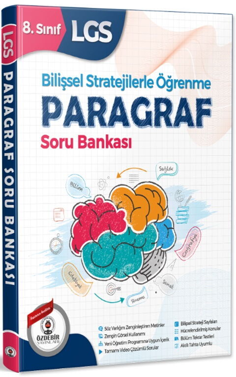 Özdebir Yayınları 8. Sınıf LGS Paragraf Soru Bankası