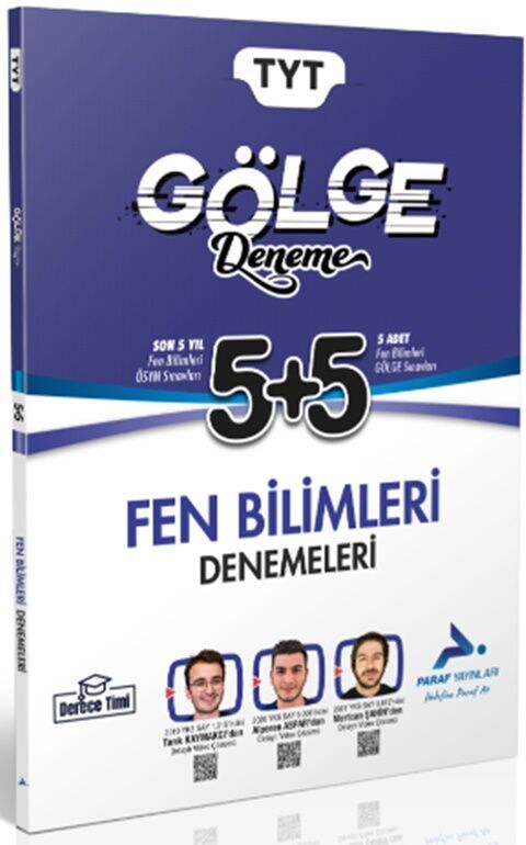 Paraf Yayınları TYT Fen Bilimleri Gölge Deneme