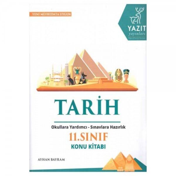 Yazıt Yayınları 11.Sınıf Tarih Konu Kitabı,Kitapİşler - İşler