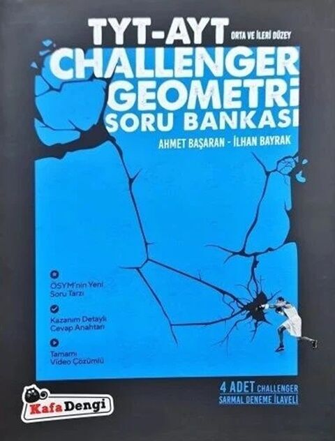 Kafa Dengi TYT AYT Geometri Challenger Orta ve İleri Düzey Soru Bankası