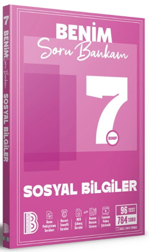 Benim Hocam Yayınları 7. Sınıf Sosyal Bilgiler Soru Bankam