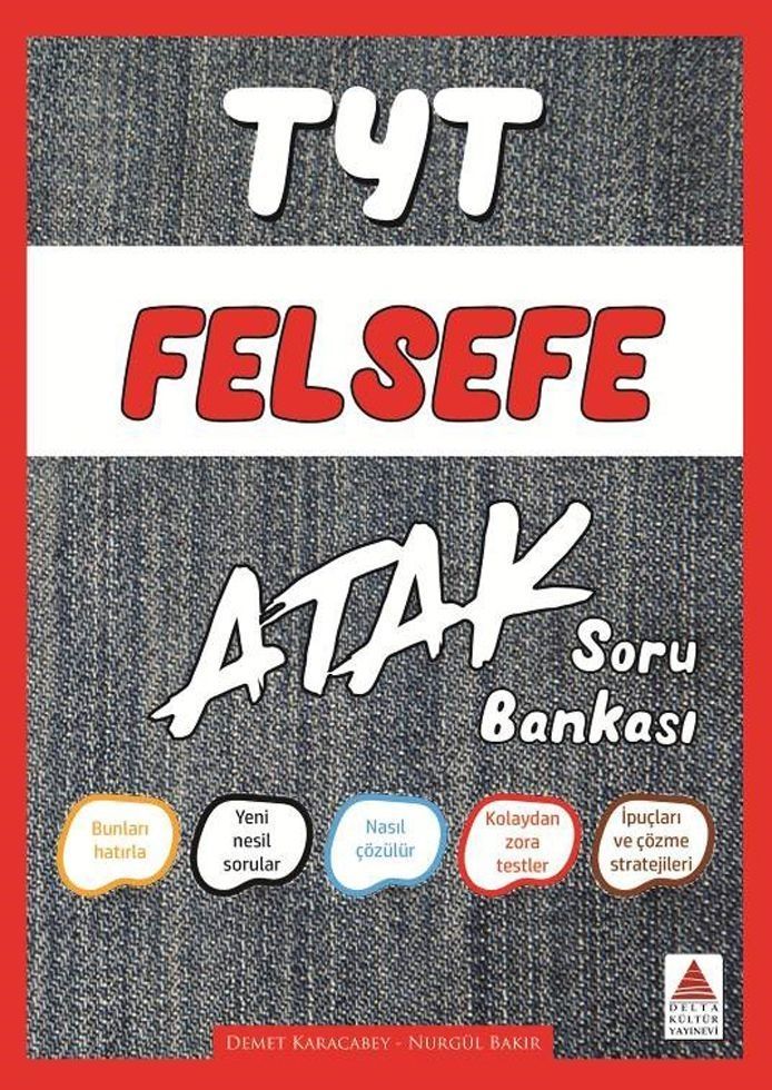 Delta Kültür TYT Felsefe Atak Soru Bankası