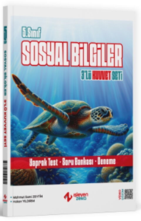 İşleyen Zeka 5. Sınıf Sosyal Bilgiler 3 lü Kuvvet Serisi Seti