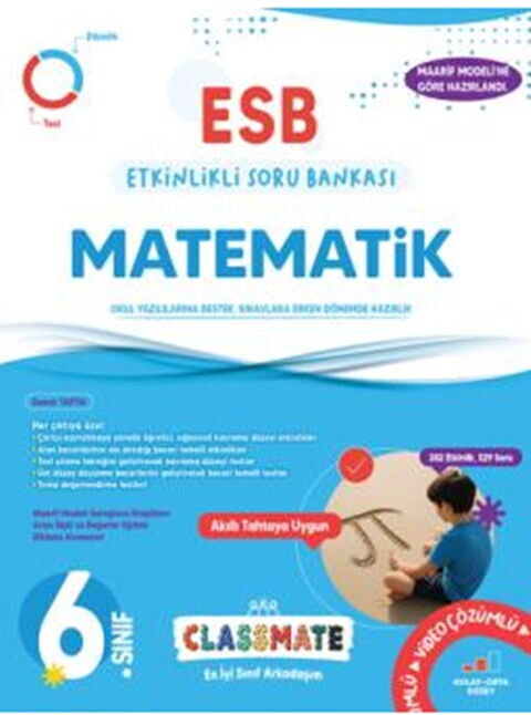 Okyanus Yayınları 6. Sınıf Classmate Matematik Etkinlikli Soru Bankası