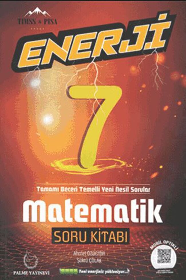Palme Yayınları 7. Sınıf Matematik Enerji Soru Kitabı
