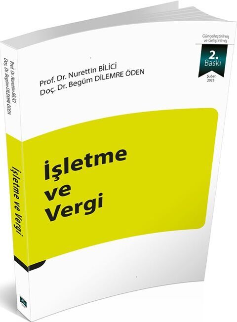 Savaş Yayınları İşletme ve Vergi