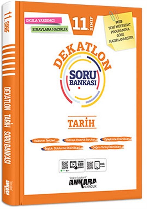 Ankara Yayıncılık 11. Sınıf Tarih Dekatlon Soru Bankası