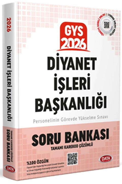 Data Yayınları 2026 Diyanet İşleri Başkanlığı Personelin Görevde Yükselme Sınavı Soru Bankası