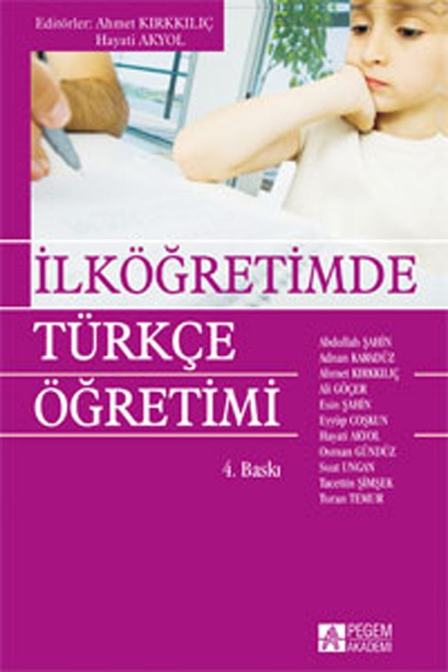 Pegem Akademi İlköğretimde Türkçe Öğretimi
