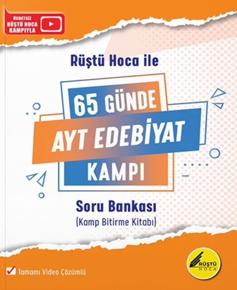 Tonguç Akademi AYT Edebiyat 65 Günde Kamp Kitabı Soru Bankası