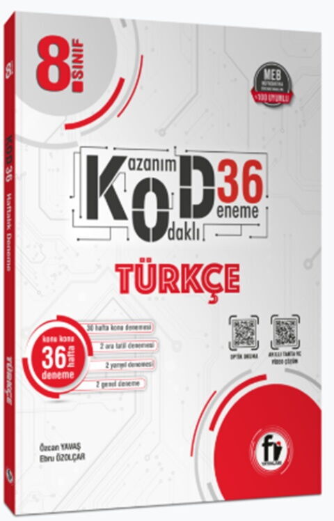 Fi Yayınları 8. Sınıf Türkçe Kod 36 Deneme