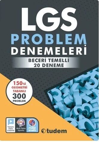 Tudem Yayınları LGS Problemler Beceri Temelli 20 Deneme