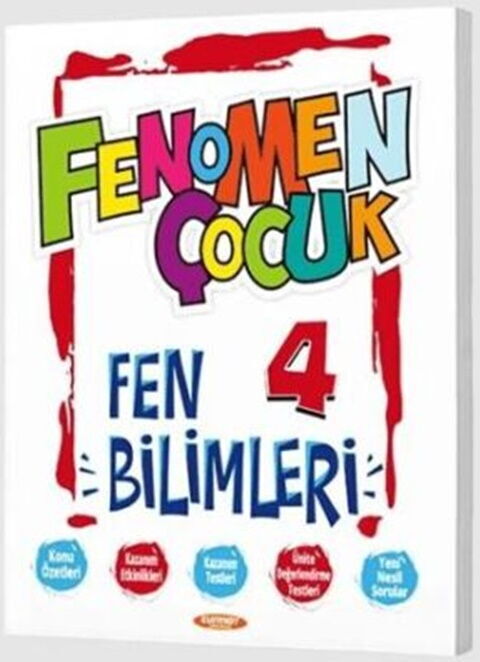 2024 Fenomen Yayınları 4. Sınıf Fen Bilimleri Fenomen Çocuk