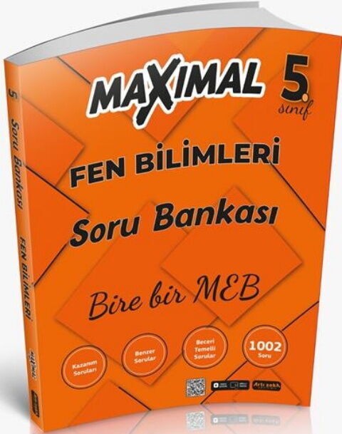 Artı Zeka Yayınları 5. Sınıf Fen Bilimleri Maximal Bire Bir MEB Soru Bankası