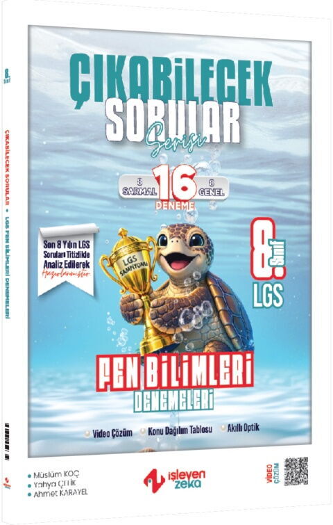 İşleyen Zeka 8. Sınıf LGS Fen Bilimleri Çıkabilecek Sorular Denemeleri
