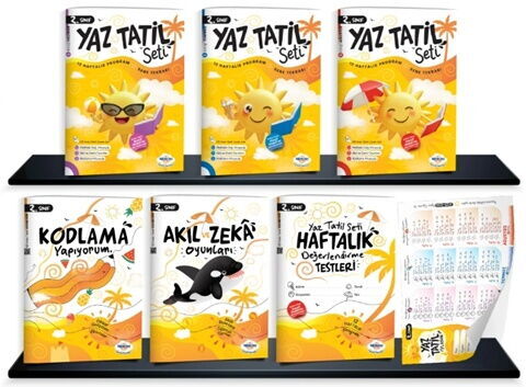 Öğretmen Evde Yayınları 2. Sınıf Yaz Tatil Seti