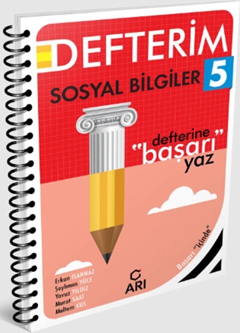 Arı Yayıncılık 5. Sınıf Sosyal Bilgiler Defterim Sosyalimo