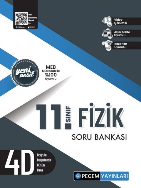 Pegem Akademi 11. Sınıf Fizik Soru Bankası