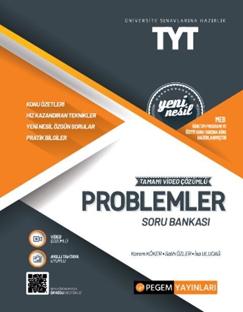 Pegem Yayınları TYT Problemler Soru Bankası