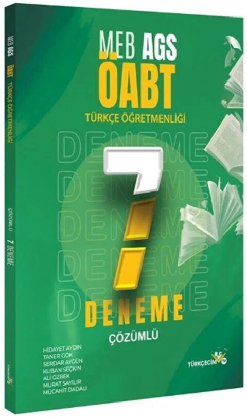 Türkçecim TV ÖABT MEB AGS Türkçe Öğretmenliği 7 Deneme