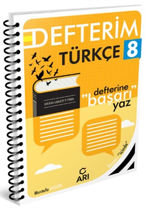 Arı Yayıncılık 8. Sınıf Türkçemino Akıllı Türkçe Defteri