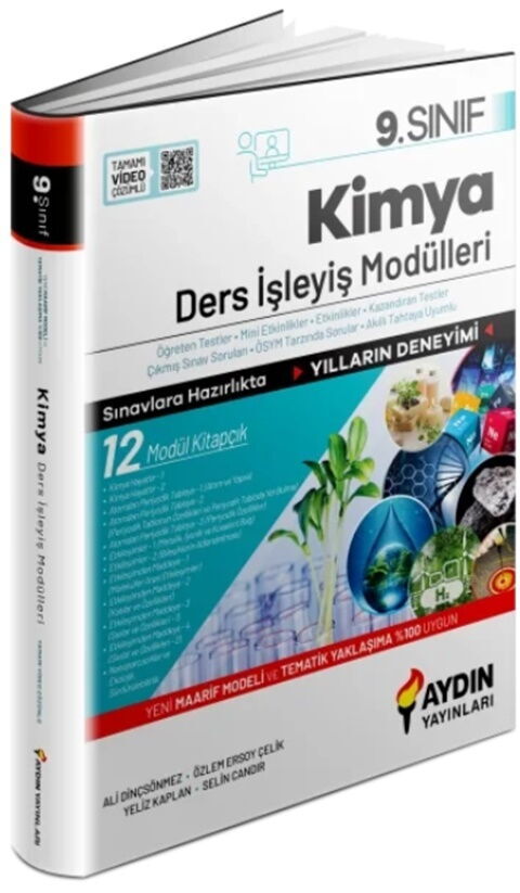 Aydın Yayınları 9. Sınıf Kimya Ders İşleyiş Modülleri