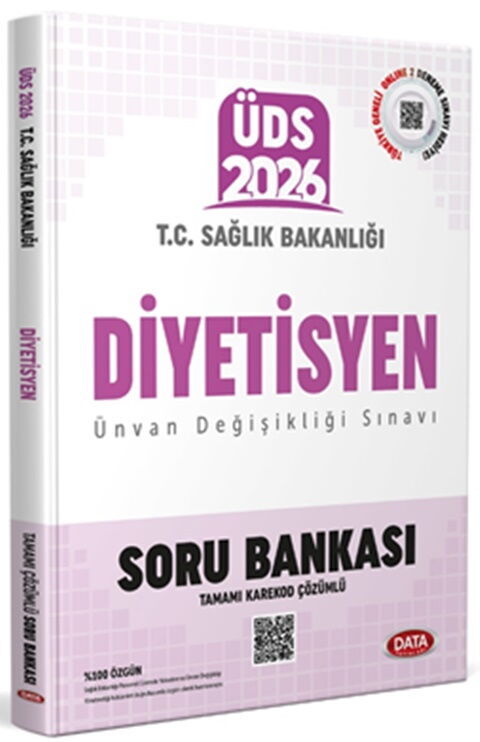 Data Yayınları 2026 GYS ÜDS Sağlık Bakanlığı Diyetisyen Soru Bankası