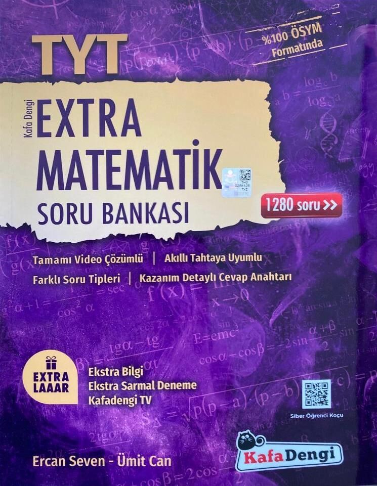 Kafa dengi Yayınları TYT Matematik Extra Soru Bankası