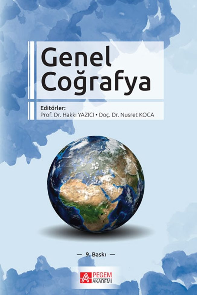 Pegem Akademi Genel Coğrafya