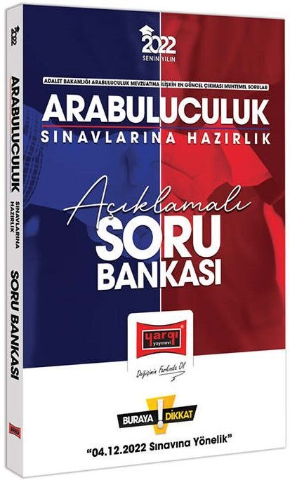 Yargı Yayınları Adalet Bakanlığı Arabuluculuk Sınavlarına Yönelik Çözümlü Soru Bankası