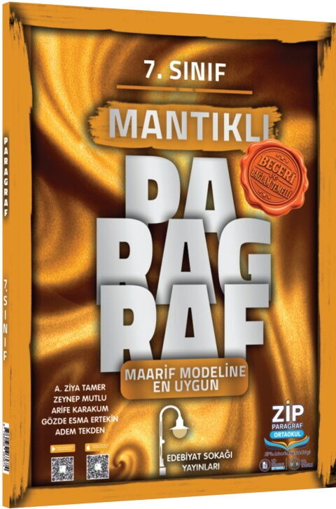 Edebiyat Sokağı 7. Sınıf Paragraf Mantıklı Soru Bankası