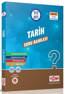 Nego Yayınları TYT AYT Tarih Soru Bankası