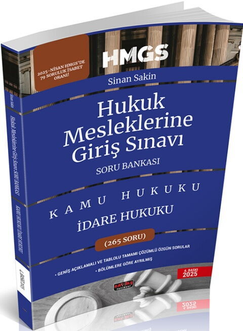 Savaş Yayınları İdare Hukuku Soru Bankası