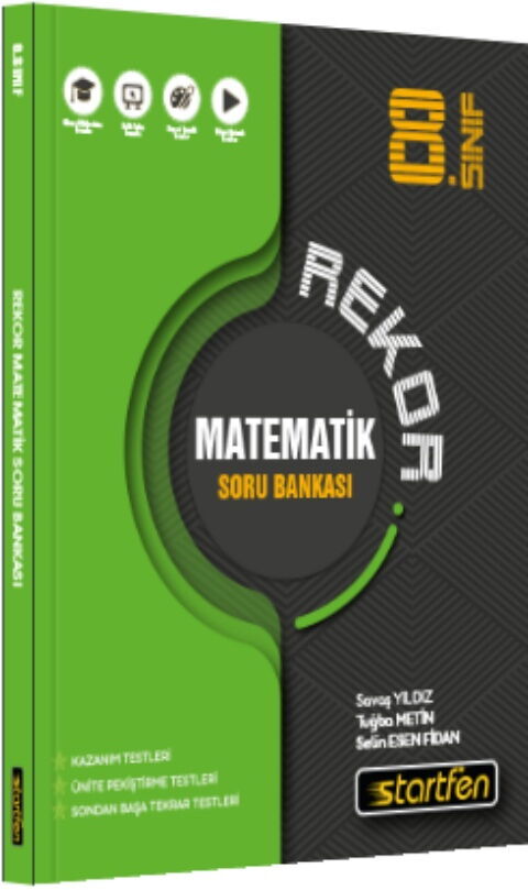 Startfen Yayınları 8. Sınıf Matematik Rekor Soru Bankası