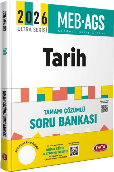 Data Yayınları 2026 MEB AGS Ultra Serisi Tarih Soru Bankası