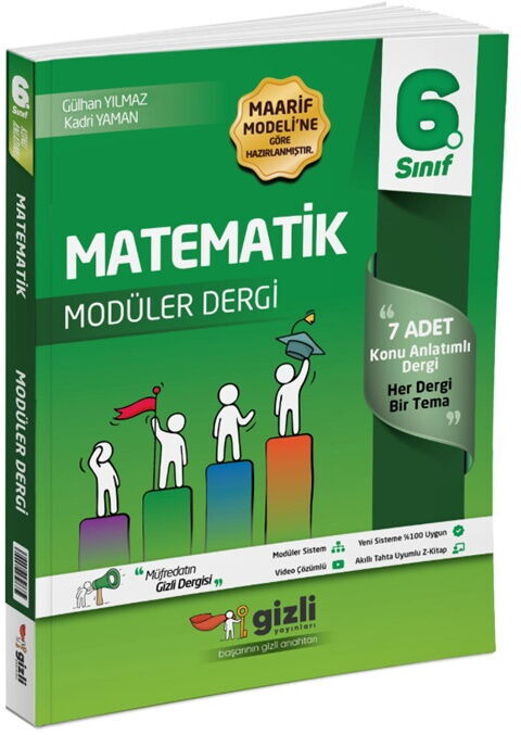 Gizli Yayınları 6. Sınıf Matematik Müfredatın Gizli Dergisi
