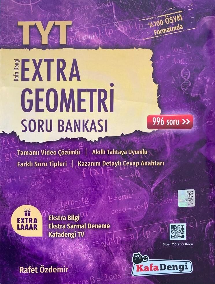 Kafa dengi Yayınları TYT Geometri Extra Soru Bankası