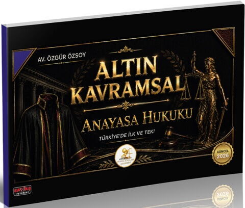 Savaş Yayınları 2026 HUKAL Altın Kavramsal Anayasa Hukuku