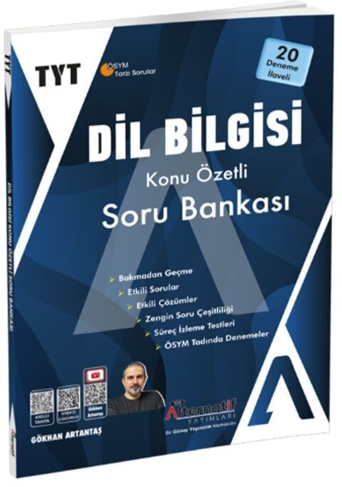 Alternatif Yayınları TYT Dil Bilgisi Konu Özetli Soru Bankası
