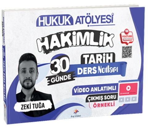 Dizgi Kitap Hukuk Atölyesi Hakimlik Çıkmış Soru Örnekli 30 Günde Tarih Ders Notları