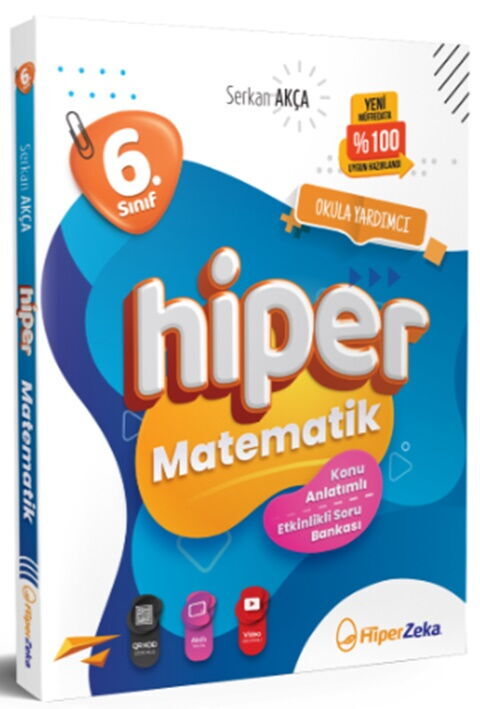 Hiper Zeka Yayınları 6. Sınıf Hiper Matematik Konu Anlatımlı Soru Bankası