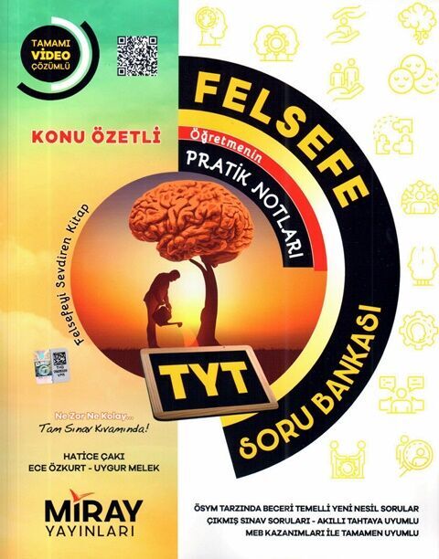 Miray Yayınları TYT Felsefe Konu Özetli Soru Bankası