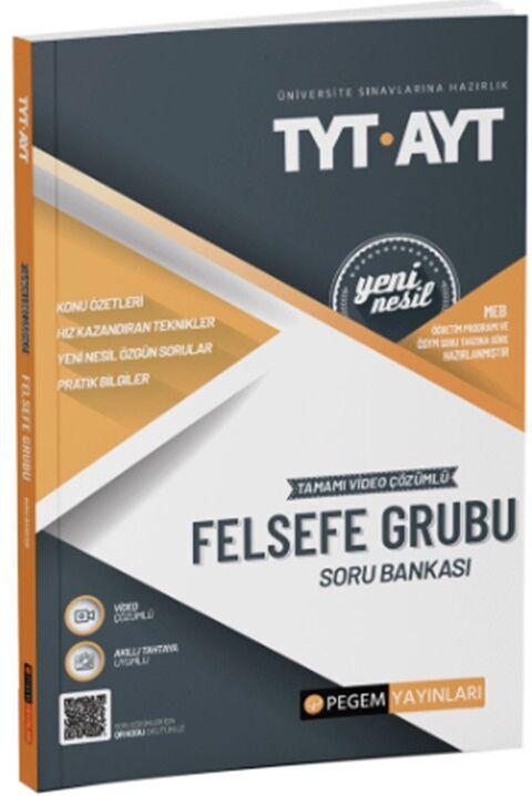 Pegem Yayınları TYT AYT Felsefe Grubu Soru Bankası