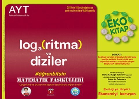 Tonguç Akademi AYT Matematik Fasikülleri Logaritma Dizi Eko